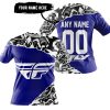 PREMIUM MX – 3D ALL OVER PRINTED – FLY RACING – NAVY - T-SHIRT