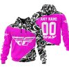 PREMIUM MX – 3D ALL OVER PRINTED – FLY RACING – PINK
