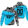 PREMIUM MX – 3D ALL OVER PRINTED – FLY RACING – SKY BLUE