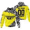 PREMIUM MX – 3D ALL OVER PRINTED – FLY RACING – YELLOW