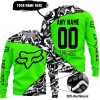 PREMIUM MX – 3D ALL OVER PRINTED – FOX RACING - GREEN - SWEATER UGLY