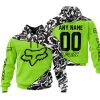 PREMIUM MX – 3D ALL OVER PRINTED – FOX RACING - GREEN 1