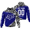 PREMIUM MX – 3D ALL OVER PRINTED – FOX RACING - NAVY