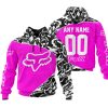 PREMIUM MX – 3D ALL OVER PRINTED – FOX RACING - PINK