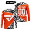 PREMIUM MX – 3D ALL OVER PRINTED – FXR – ORANGE - JERSEY