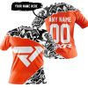 PREMIUM MX – 3D ALL OVER PRINTED – FXR – ORANGE - T-SHIRT