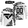 PREMIUM MX – 3D ALL OVER PRINTED – FXR – WHITE - JERSEY
