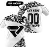 PREMIUM MX – 3D ALL OVER PRINTED – FXR – WHITE - T-SHIRT
