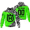 PREMIUM MX – 3D ALL OVER PRINTED – HUSQVARNA – GREEN