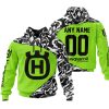 PREMIUM MX – 3D ALL OVER PRINTED – HUSQVARNA – GREEN 1