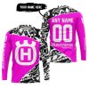 PREMIUM MX – 3D ALL OVER PRINTED – HUSQVARNA – PINK - JERSEY