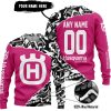 PREMIUM MX – 3D ALL OVER PRINTED – HUSQVARNA – PINK 1 - SWEATER UGLY