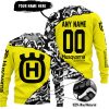 PREMIUM MX – 3D ALL OVER PRINTED – HUSQVARNA – YELLOW - SWEATER UGLY