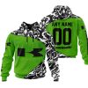 PREMIUM MX – 3D ALL OVER PRINTED – KAWASAKI – GREEN