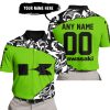 PREMIUM MX – 3D ALL OVER PRINTED – KAWASAKI – GREEN - POLO SHIRT