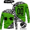 PREMIUM MX – 3D ALL OVER PRINTED – KAWASAKI – GREEN - SWEATER UGLY