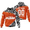 PREMIUM MX – 3D ALL OVER PRINTED – KTM – ORANGE