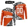 PREMIUM MX – 3D ALL OVER PRINTED – KTM – ORANGE - JERSEY