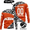 PREMIUM MX – 3D ALL OVER PRINTED – KTM – ORANGE - SWEATER UGLY