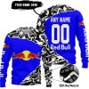 PREMIUM MX – 3D ALL OVER PRINTED – RED BULL – BLUE - SWEATER UGLY