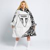 PREMIUM MX – 3D ALL OVER PRINTED – TRIUMPH – WHITE - OODIE BLANKET HOODIE