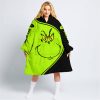 THE GRINCH – 3D ALL OVER PRINTED – LIMITED EDITION – POLARIS - OODIE BLANKET HOODIE