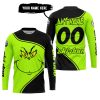 THE GRINCH – 3D ALL OVER PRINTED – LIMITED EDITION – SKI DOO - JERSEY