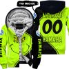 THE GRINCH – 3D ALL OVER PRINTED – LIMITED EDITION – YAMAHA BLUE - FLEECE ZIP HOODIE
