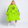 Grinch – Custom Name – Tampa Bay Lightning - Oodie Blanket Hoodie