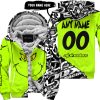 THE GRINCH – PREMIUM MX – 3D ALL OVER PRINTED – ALPINESTARS - FLEECE ZIP HOODIE