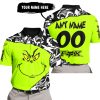 THE GRINCH – PREMIUM MX – 3D ALL OVER PRINTED – FOX RACING - POLO SHIRT