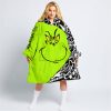 THE GRINCH – PREMIUM MX – 3D ALL OVER PRINTED – MONSTER ENERGY - OODIE BLANKET HOODIE