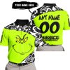 THE GRINCH – PREMIUM MX – 3D ALL OVER PRINTED – ROCKSTAR ENERGY - POLO SHIRT
