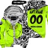 THE GRINCH – PREMIUM MX – 3D ALL OVER PRINTED – SEA DOO - FLEECE ZIP HOODIE
