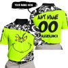 THE GRINCH – PREMIUM MX – 3D ALL OVER PRINTED – SUZUKI - POLO SHIRT