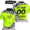 THE GRINCH – PREMIUM MX – 3D ALL OVER PRINTED – TRIUMPH - POLO SHIRT