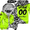 THE GRINCH – PREMIUM MX – 3D ALL OVER PRINTED – TROY LEE DESIGNS - FLEECE ZIP HOODIE