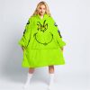 GRINCH - CUSTOM NAME - BMW - OODIE BLANKET HOODIE