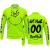 GRINCH - CUSTOM NAME - REDBULL - LONG SLEEVE POLO SHIRT