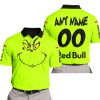 GRINCH - CUSTOM NAME - REDBULL - POLO SHIRT