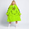 GRINCH - CUSTOM NAME - REDBULL - OODIE BLANKET HOODIE