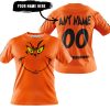 GRINCH – CUSTOM NAME – ALPINESTARS – ORANGE - T-SHIRT