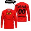 GRINCH – CUSTOM NAME – ALPINESTARS – RED - JERSEY