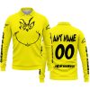 GRINCH – CUSTOM NAME – ALPINESTARS – YELLOW - LONG SLEEVE POLO SHIRT