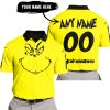 GRINCH – CUSTOM NAME – ALPINESTARS – YELLOW - POLO SHIRT