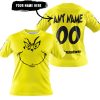 GRINCH – CUSTOM NAME – ALPINESTARS – YELLOW - T-SHIRT