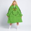 GRINCH – CUSTOM NAME – ARCTIC CAT – GREEN - OODIE BLANKET HOODIE