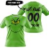 GRINCH – CUSTOM NAME – ARCTIC CAT – GREEN - T-SHIRT