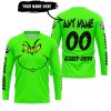 GRINCH – CUSTOM NAME – CAN AM – GREEN - JERSEY