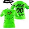 GRINCH – CUSTOM NAME – CAN AM – GREEN - T-SHIRT